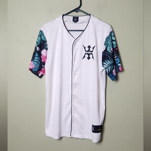 Miggy Triple Crown Hawaiian Shirt Mens Size Large